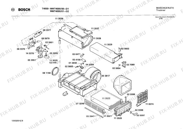 Схема №2 0728144130 T4000 с изображением Ручка для сушилки Bosch 00086071