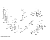 Схема №1 SGS55M85TR с изображением Замок двери для посудомоечной машины Bosch 00664710