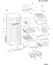 Схема №2 R45NFSKEX (F033122) с изображением Инструкция по эксплуатации для холодильника Indesit C00115155