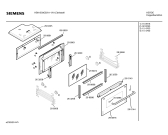 Схема №2 HB91550GB с изображением Панель управления для духового шкафа Siemens 00299191