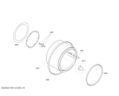 Схема №3 WT44E382SN с изображением Вкладыш для сушильной машины Siemens 00610631
