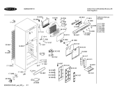 Схема №1 BD9500ANF с изображением Крышка для холодильника Bosch 00363408