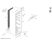 Схема №1 3GS8600B с изображением Дверь для холодильной камеры Bosch 00714882