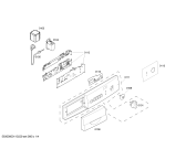 Схема №2 WFC1667BY Silence с изображением Панель управления для стиральной машины Bosch 00445187