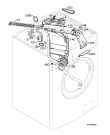 Схема №2 L14840 с изображением Обшивка для стиральной машины Aeg 1328310709