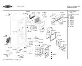 Схема №1 BD4651ANF с изображением Дверь для холодильника Bosch 00242085