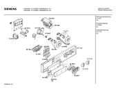 Схема №2 WM38600 SIWAMAT PLUS 3860 с изображением Таблица программ для стиралки Siemens 00087619