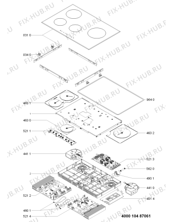 Схема №1 ACM812BA1 (F091811) с изображением Инструкция по эксплуатации для плиты (духовки) Indesit C00356054