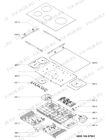 Схема №1 ACM812BA1 (F091811) с изображением Наставление для электропечи Indesit C00356059