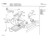 Схема №1 DHS650L66 с изображением Панель для вытяжки Bosch 00116472