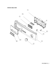 Схема №3 AWG/B M7120 S с изображением Ручка (крючок) люка для стиралки Whirlpool 482000019777