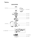 Схема №1 JU655H10/6MB с изображением Электромотор для электросоковыжималки Moulinex FS-9100019800