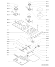 Схема №1 TMZ 3302 WS с изображением Затычка для плиты (духовки) Whirlpool 481944238896
