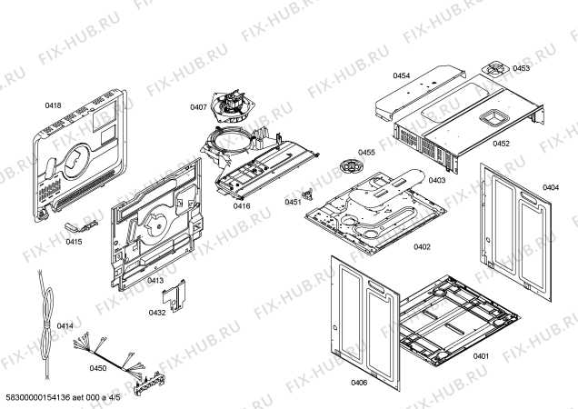 Схема №2 3HB558XP horno.balay.py.2d.CFg.E3_CIF*.pt_bas.inx с изображением Переключатель для духового шкафа Bosch 00622406