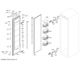 Схема №1 K7076X0 с изображением Панель для холодильника Bosch 00667573