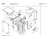 Схема №1 SRS40A02EU с изображением Инструкция по эксплуатации для посудомойки Bosch 00589171