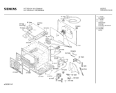 Схема №3 HF77951NL с изображением Панель управления для свч печи Siemens 00299218