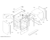 Схема №5 SHX9PT55UC Super Silence Plus 39dBA с изображением Передняя панель для посудомоечной машины Bosch 00748534