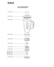 Схема №1 BL320AKR/870 с изображением Измельчитель для блендера (миксера) Tefal MS-650885
