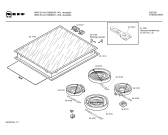 Схема №1 T1740N0BB KM19 с изображением Индикатор для электропечи Bosch 00065733