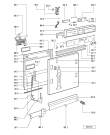 Схема №1 GSI 4895 CTW-BR с изображением Панель для посудомоечной машины Whirlpool 481245370766
