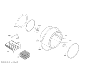 Схема №2 WT46S592HK IQ 500 с изображением Вкладыш для сушильной машины Siemens 00625781