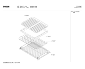 Схема №3 HBL745AUC с изображением Решетка для холодильной камеры Bosch 00489288