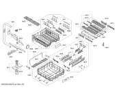 Схема №2 SX76N057EU с изображением Силовой модуль запрограммированный для посудомойки Siemens 12007901