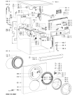 Схема №2 AWO/D 5951 с изображением Модуль (плата) для стиралки Whirlpool 480111101733
