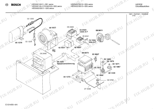 Схема №2 0750462029 с изображением Панель для духового шкафа Bosch 00282207