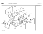 Схема №3 HBN9150GB с изображением Панель управления для электропечи Bosch 00361369