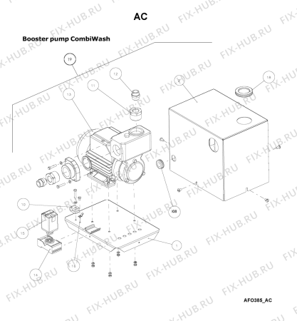 Схема №9 AFO 385 с изображением Другое для комплектующей Whirlpool 483286011822