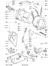 Схема №1 WAI 2342/WS-D,A с изображением Тумблер для стиральной машины Whirlpool 481241348282