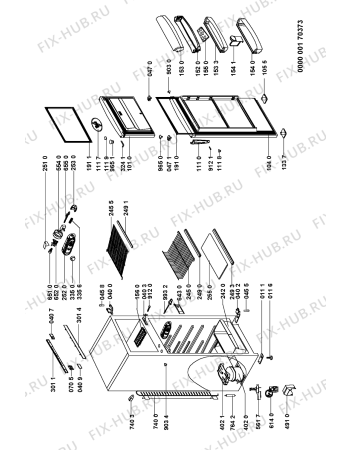Схема №1 ARC 3600 с изображением Дверь для холодильника Whirlpool 481241619254