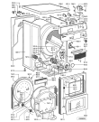 Схема №1 TRA 4120 WS-UK с изображением Декоративная панель для сушильной машины Whirlpool 481245219758