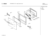 Схема №2 HME8460NL с изображением Вкладыш в панель для свч печи Bosch 00284323