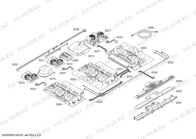 Схема №1 PIV995DC1E с изображением Стеклокерамика для духового шкафа Bosch 00714658