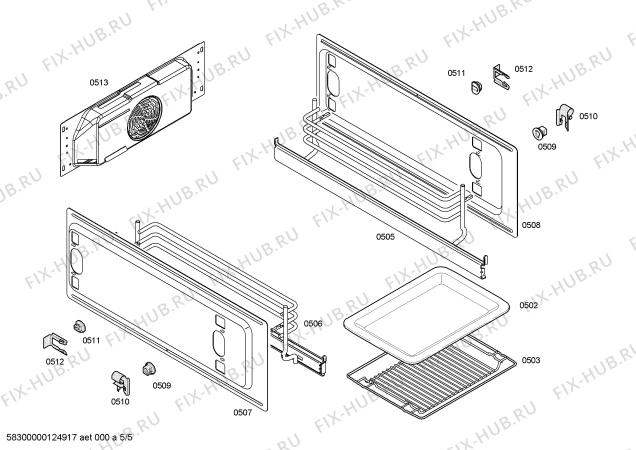 Схема №1 3HT618XP с изображением Ручка выбора программ для плиты (духовки) Bosch 00607012