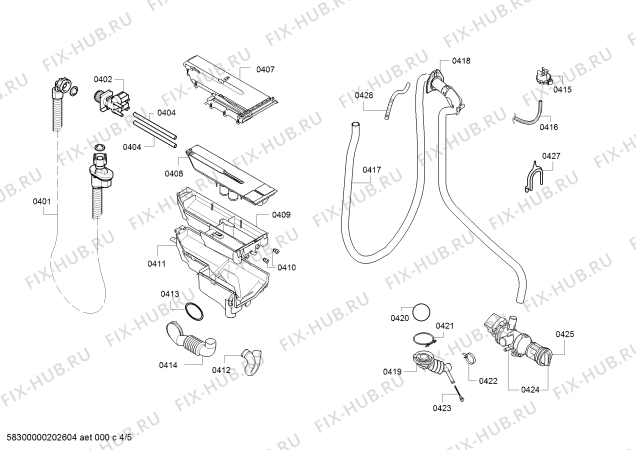 Схема №2 WAT28645NL с изображением Панель управления для стиралки Bosch 11026185