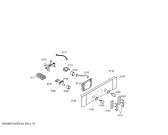 Схема №1 3HT509X Horno balay indepnd.inox.multifuncion с изображением Набор кнопок для электропечи Bosch 00601541