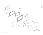 Схема №1 BM275130 с изображением Планка для духового шкафа Bosch 00703614