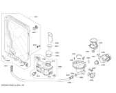 Схема №1 SMUCYT02SK с изображением Передняя панель для посудомойки Bosch 00708314