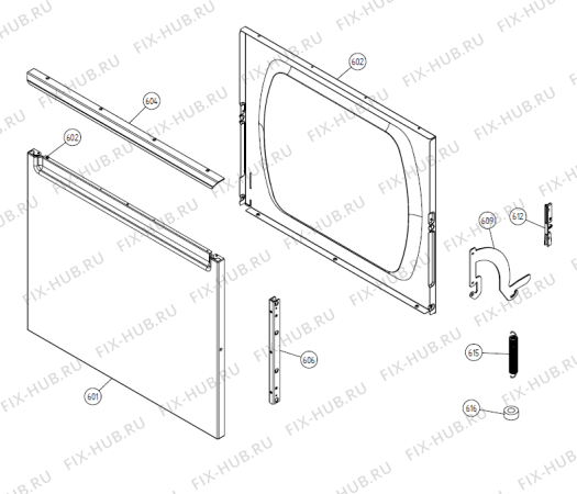 Взрыв-схема стиральной машины Gorenje W6465L DK   -Titanium (900003293, WM50) - Схема узла 06