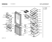 Схема №3 KG34U20GB с изображением Дверь для холодильной камеры Siemens 00236124