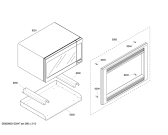 Схема №4 MEM301ES с изображением Декоративная рамка для плиты (духовки) Bosch 00144703