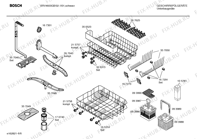 Схема №1 SRV4663 SILENCE COMFORT с изображением Инструкция по эксплуатации для посудомойки Bosch 00525148