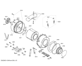 Схема №2 WM14E190NL с изображением Панель управления для стиралки Siemens 00447611