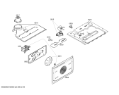 Схема №1 CF28850 с изображением Панель управления для духового шкафа Bosch 00442196