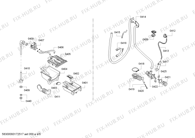 Схема №1 WAS32363FG Bosch Logixx 8 VarioPerfect с изображением Панель управления для стиралки Bosch 00749011