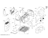 Схема №1 PKM3009 Kahvedan с изображением Резервуар для воды для электрокофеварки Bosch 11026931